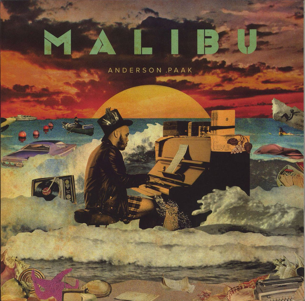 Anderson.Paak Malibu - 180gm UK 2-LP vinyl record set (Double LP Album) SW234223