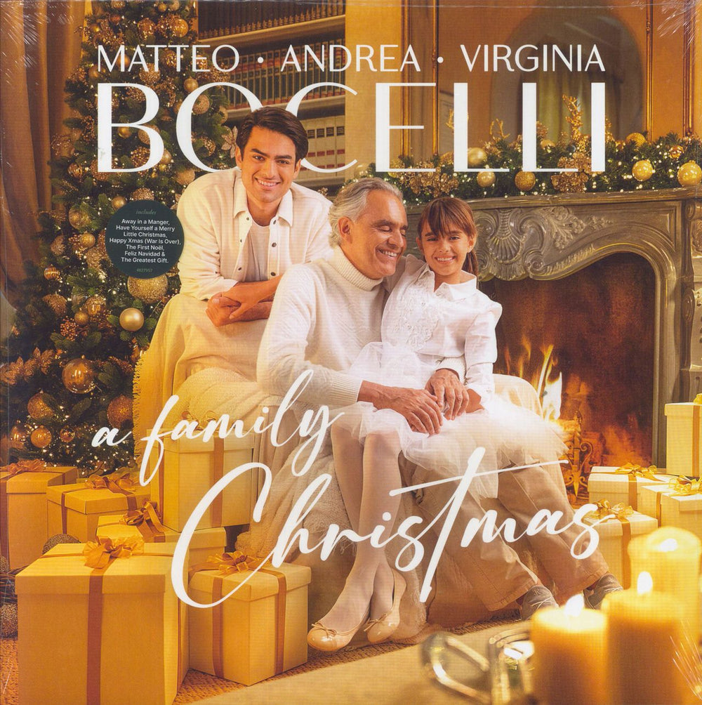 Andrea Bocelli A Family Christmas - Sealed UK vinyl LP album (LP record) 4827957