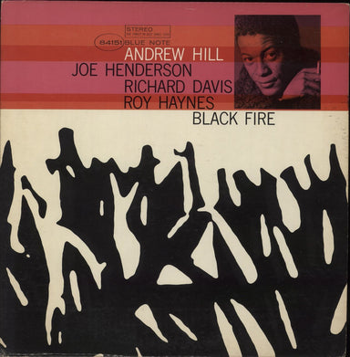 Andrew Hill Black Fire - 1st US vinyl LP album (LP record) ST-84151