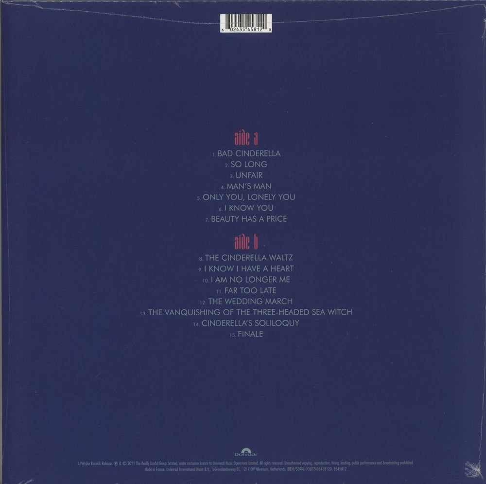 Andrew Lloyd Webber Highlights From Andrew Lloyd Webber's Cinderella - Autographed + Sealed UK vinyl LP album (LP record) 602435458120