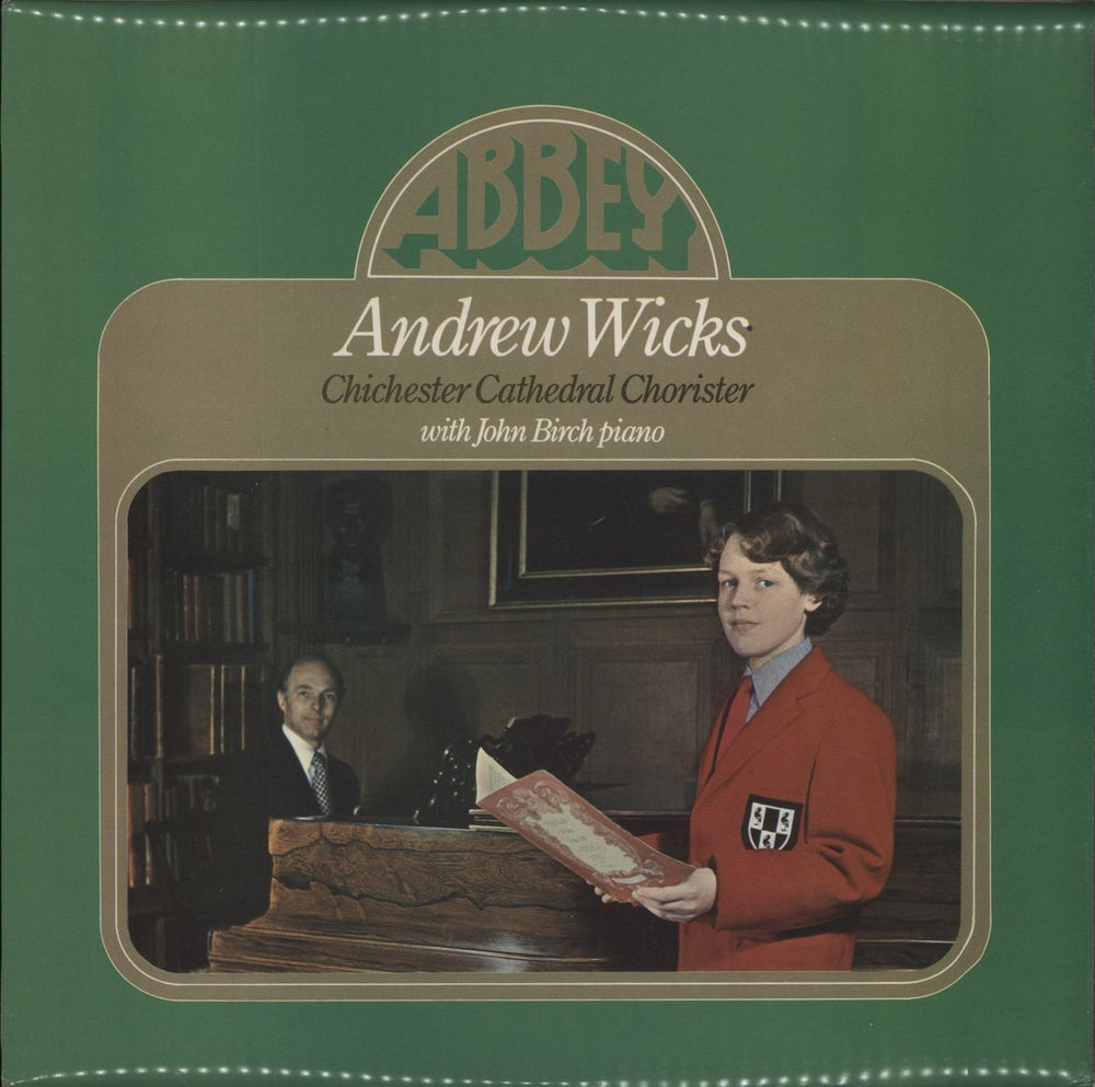 Andrew Wicks Andrew Wicks Chichester Cathedral Chorister UK vinyl LP album (LP record) LPB778