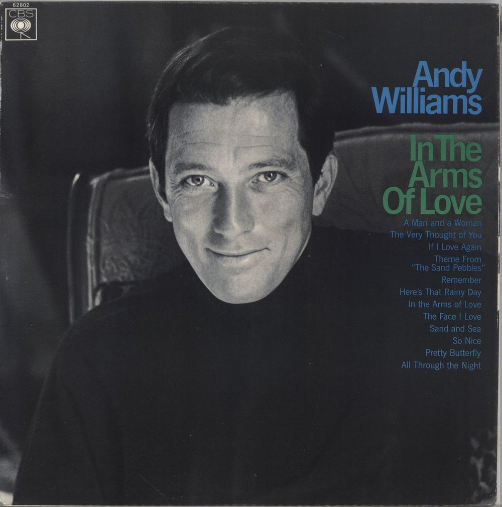 Andy Williams In The Arms Of Love UK vinyl LP album (LP record) SBPG62802