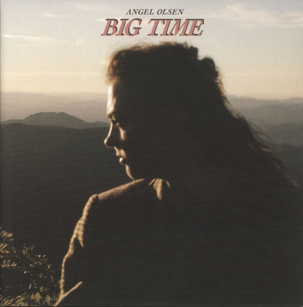 Angel Olsen Big Time - Pink Vinyl - Autographed Print UK 2-LP vinyl record set (Double LP Album) JAG424LP