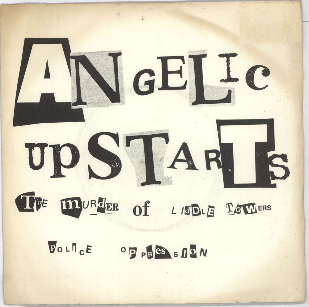 Angelic Upstarts The Murder Of Liddle Towers - EX UK 7" vinyl single (7 inch record / 45) RT.SW.001