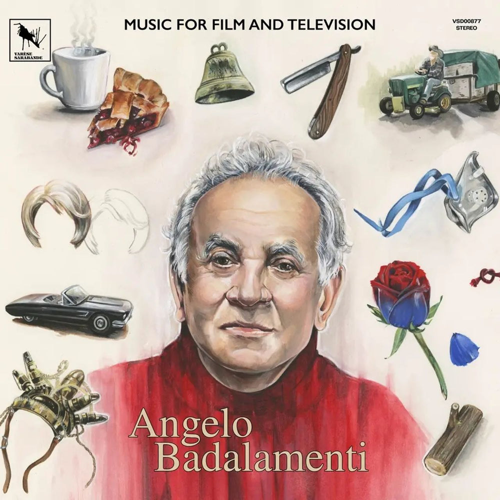 Angelo Badalamenti Music For Film And Television - Translucent Red Vinyl - Sealed UK vinyl LP album (LP record) 79ILPMU851605
