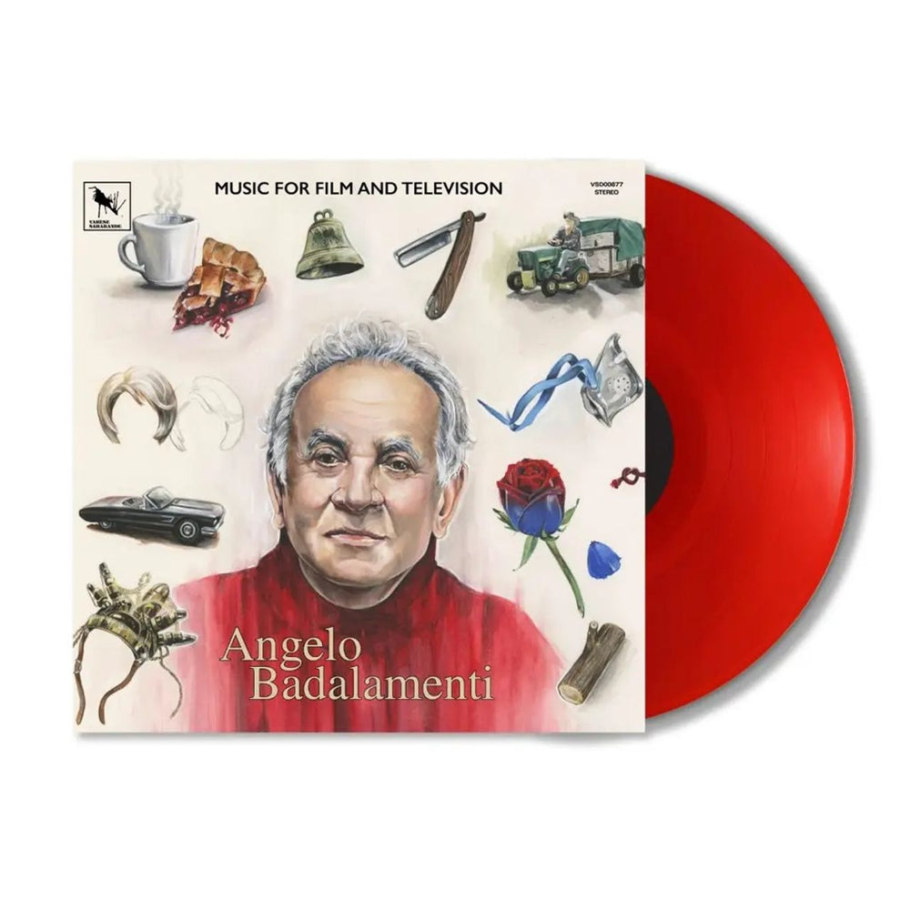 Angelo Badalamenti Music For Film And Television - Translucent Red Vinyl - Sealed UK vinyl LP album (LP record) VSD877