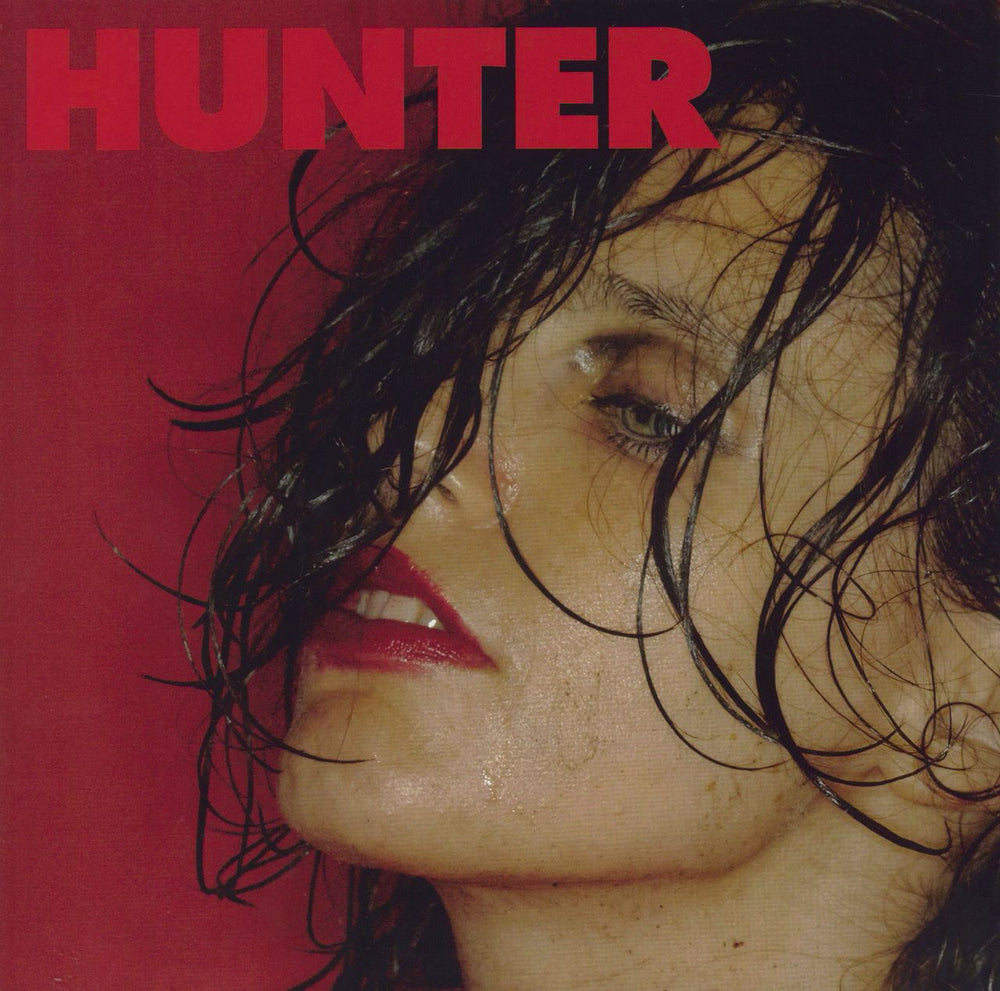 Anna Calvi Hunter - Red Vinyl + Signed Print UK vinyl LP album (LP record) WIGLP354