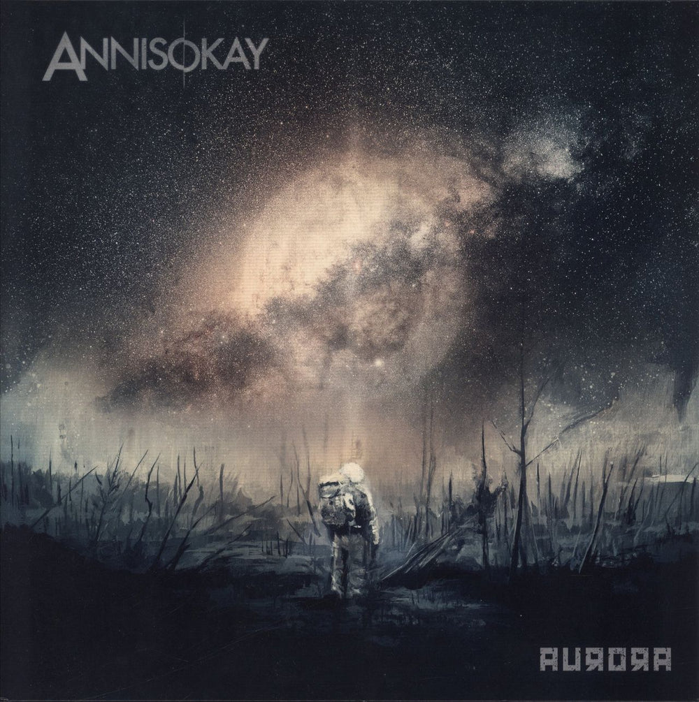 Annisokay Aurora - White w/ Black Splatter Vinyl German 2-LP vinyl record set (Double LP Album)