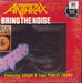 Anthrax Bring The Noise + P/S - Sealed UK 10" Vinyl Picture Disc (10 inch Record Single) 10IS490