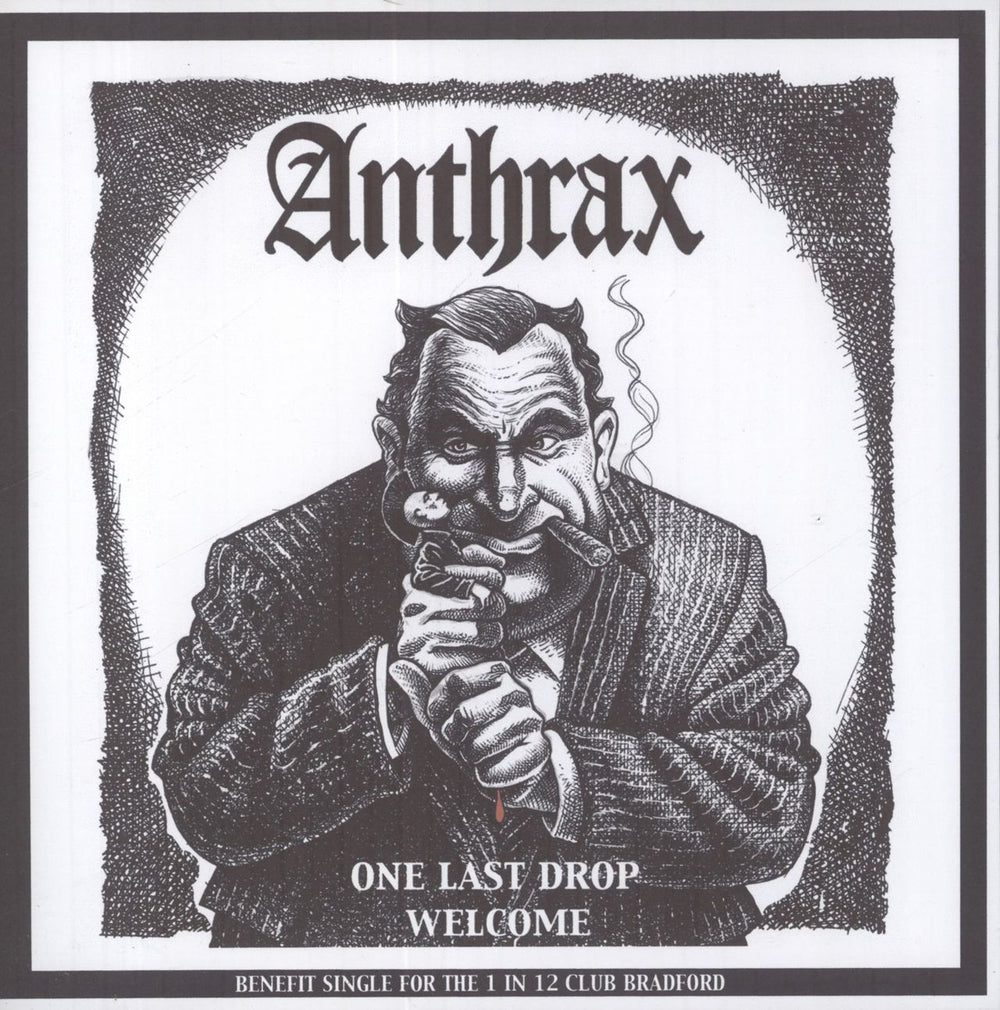 Anthrax (PUNK) One Last Drop UK 7" vinyl single (7 inch record / 45) HAPPY4