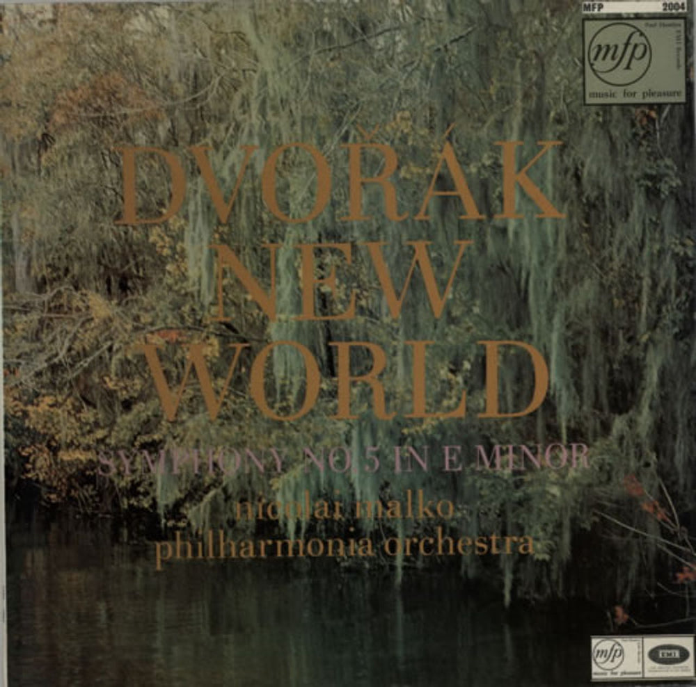 Antonín Dvorák New World: Symphony No.5 in E Minor, Op.95 UK vinyl LP album (LP record) MFP2004