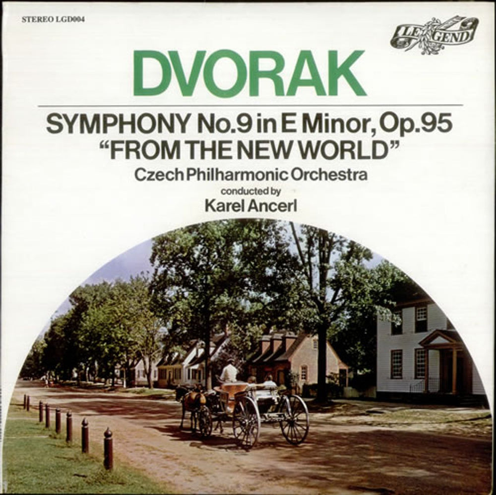 Antonín Dvorák Symphony No. 9 in E minor, Op. 95 'From the New World' UK vinyl LP album (LP record) LGD004