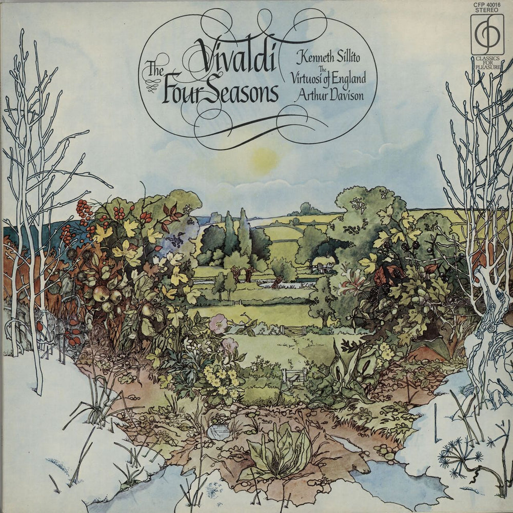 Antonio Vivaldi The Four Seasons UK vinyl LP album (LP record) CFP40016