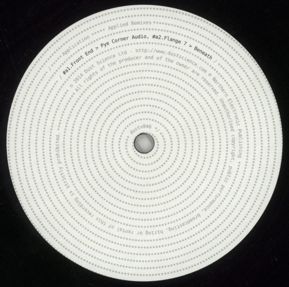 Application Applied Remixes - 180g UK 2-LP vinyl record set (Double LP Album) 8QZ2LAP851493