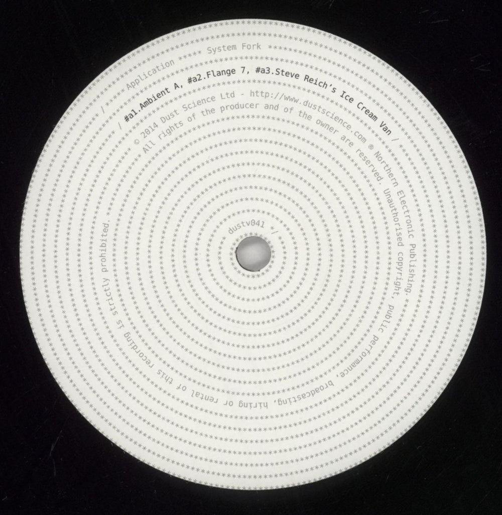 Application System Fork UK 2-LP vinyl record set (Double LP Album) 8QZ2LSY848872