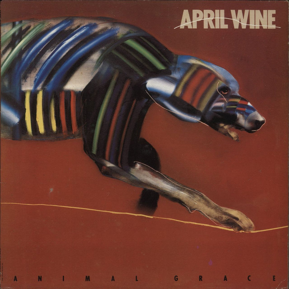 April Wine Animal Grace UK vinyl LP album (LP record) EST2400831