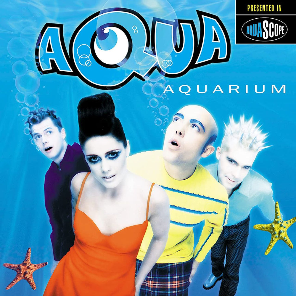 Aqua Aquarium - 25th Anniversary Pink Vinyl - Sealed UK vinyl LP album (LP record) AQULPAQ798748