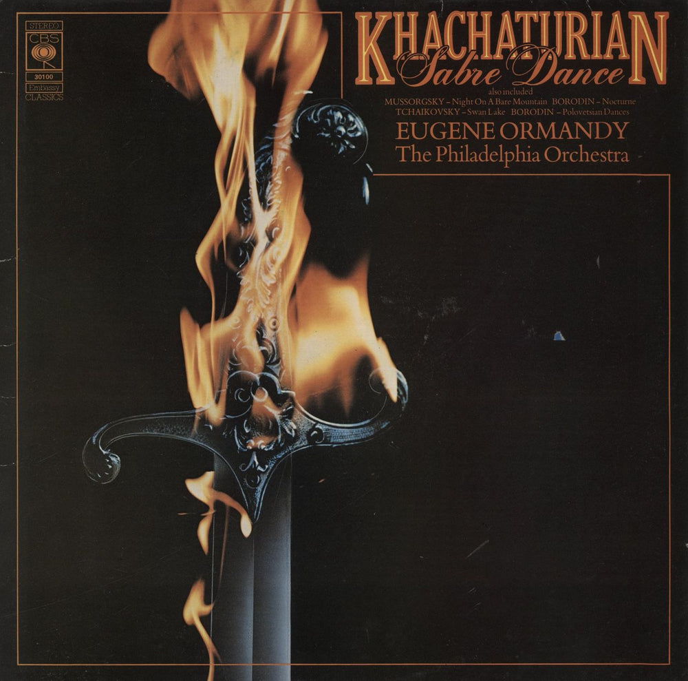 Aram Khachaturian Khachaturian: Sabre Dance UK vinyl LP album (LP record) 30100