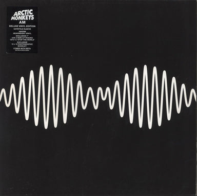 Arctic Monkeys AM - Deluxe Edition UK vinyl LP album (LP record) WIGLP317