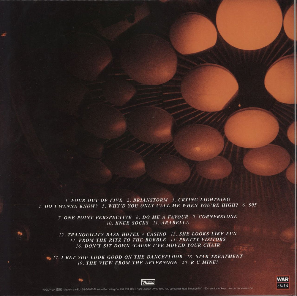 Arctic Monkeys Live At The Royal Albert Hall UK 2-LP vinyl record set (Double LP Album) 887828049059