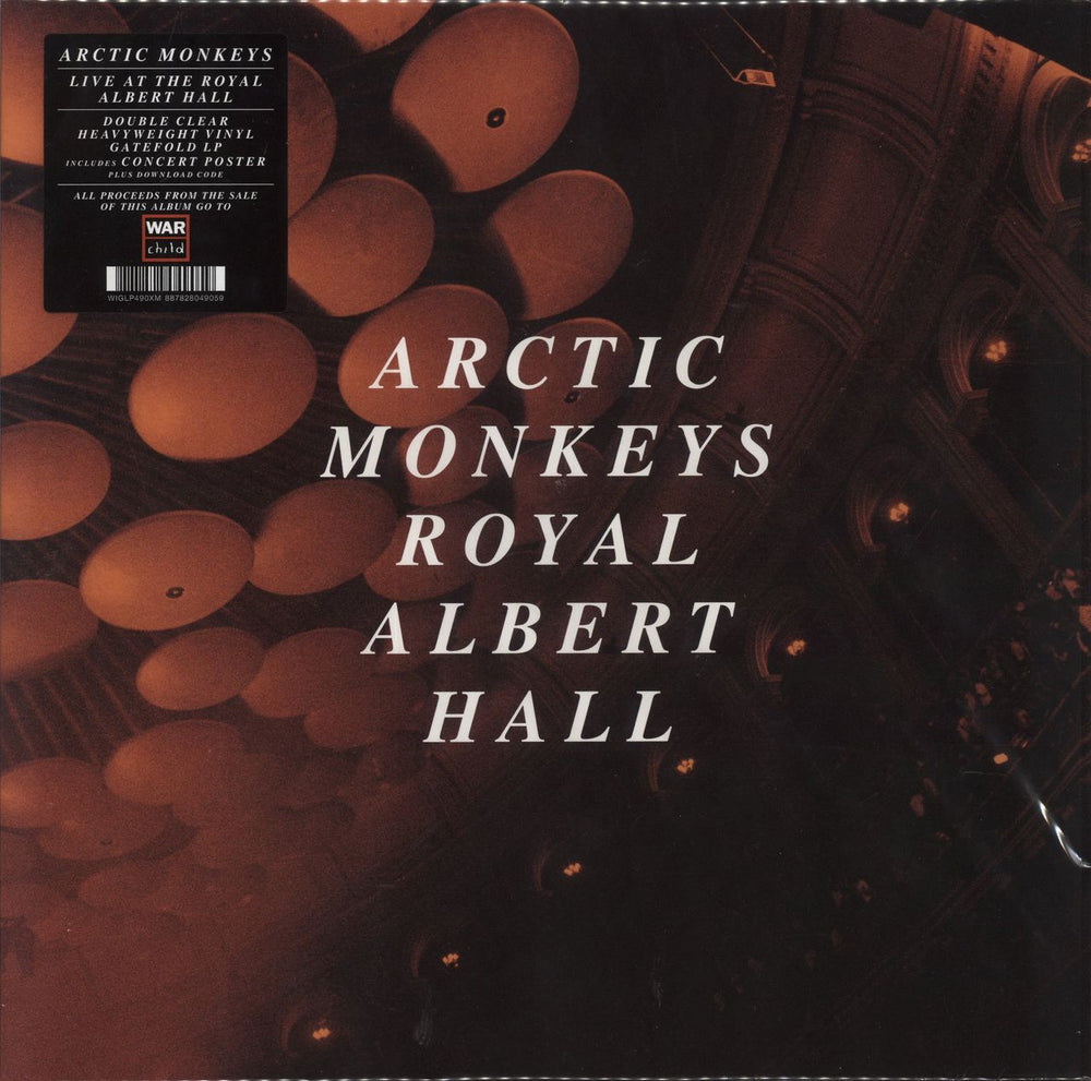 Arctic Monkeys Live At The Royal Albert Hall UK 2-LP vinyl record set (Double LP Album) WIGLP490X