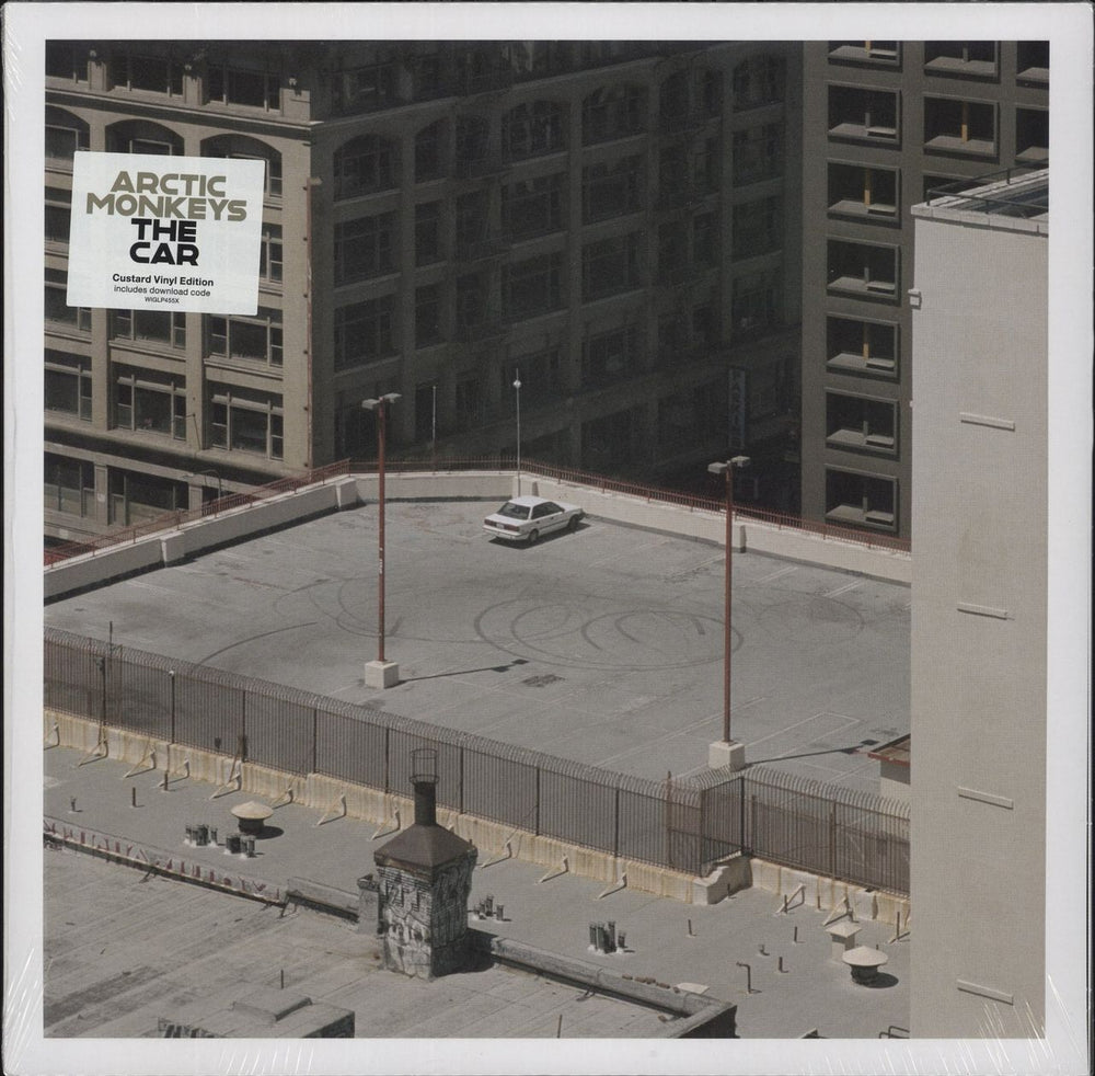 Arctic Monkeys The Car - Custard Vinyl Edition - Sealed + Booklet UK vinyl LP album (LP record) WIGLP455X