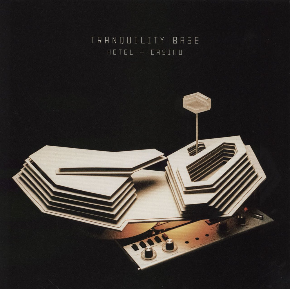 Arctic Monkeys Tranquility Base Hotel + Casino - Clear Vinyl UK vinyl LP album (LP record) WIGLP339X