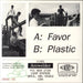 Arcwelder Favor B/W Plastic UK 7" vinyl single (7 inch record / 45)