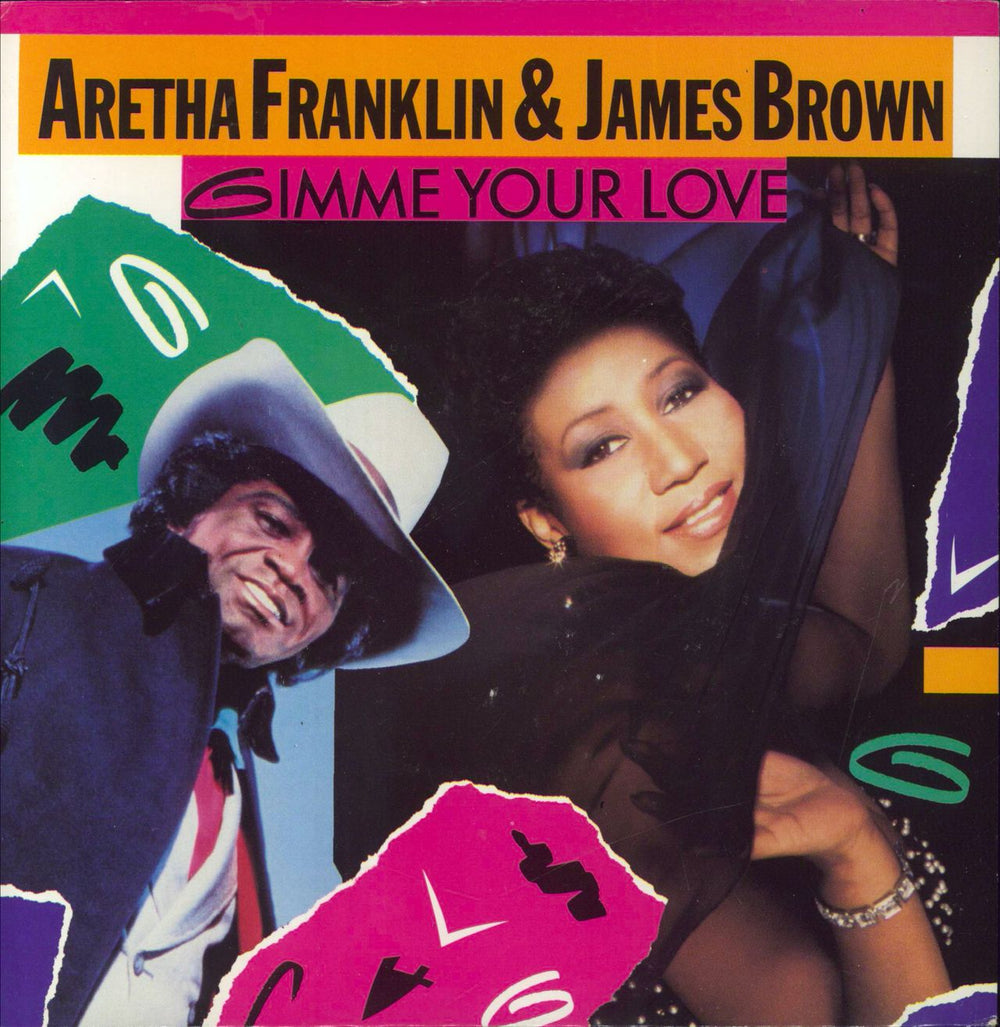 Aretha Franklin Gimme Your Love UK 7" vinyl single (7 inch record / 45) 112727