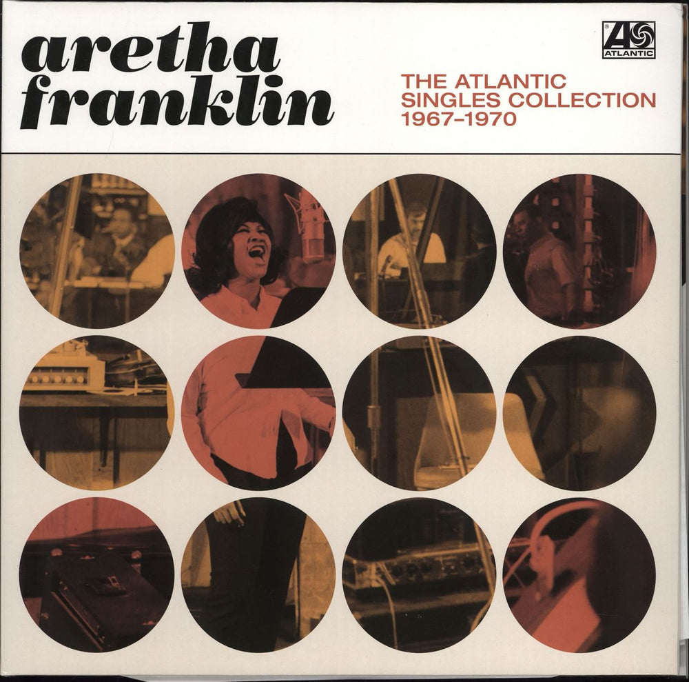 Aretha Franklin The Atlantic Singles Collection 1967-1970 UK 2-LP vinyl record set (Double LP Album) 603497858040