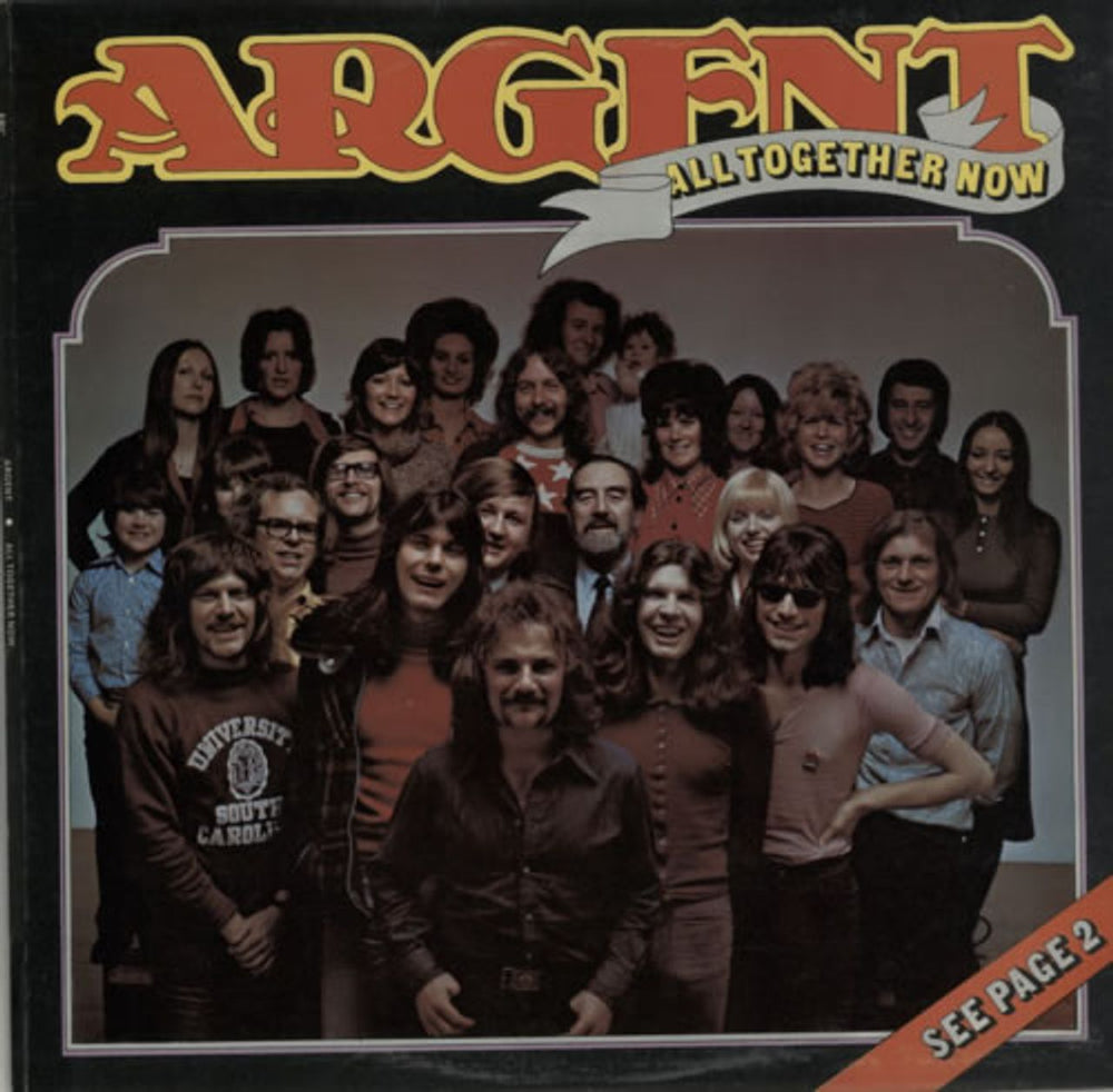 Argent All Together Now - 1st UK vinyl LP album (LP record) EPC64962