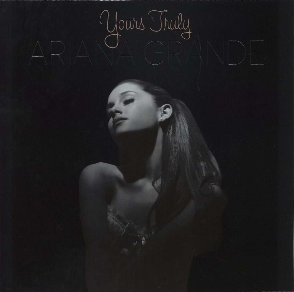Ariana Grande Yours Truly UK picture disc LP (vinyl picture disc album) 00602458252880