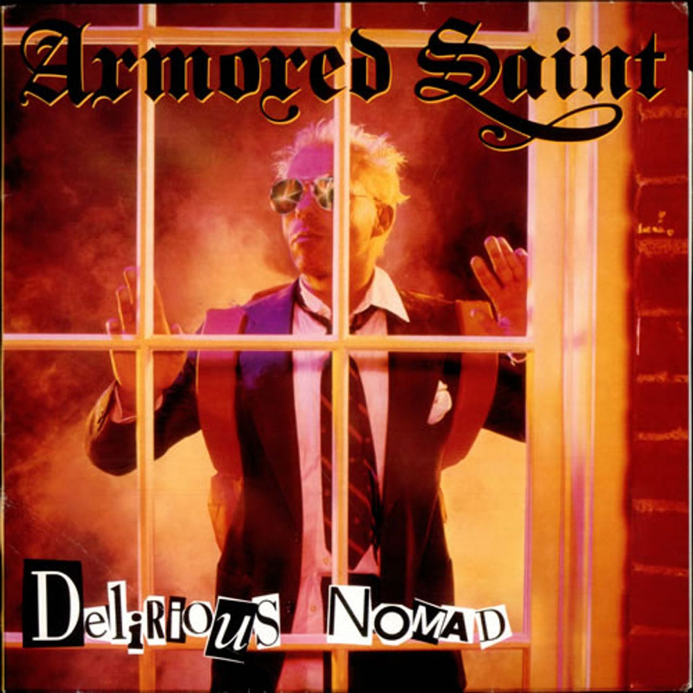 Armored Saint Delirious Nomad UK vinyl LP album (LP record) CHR1516