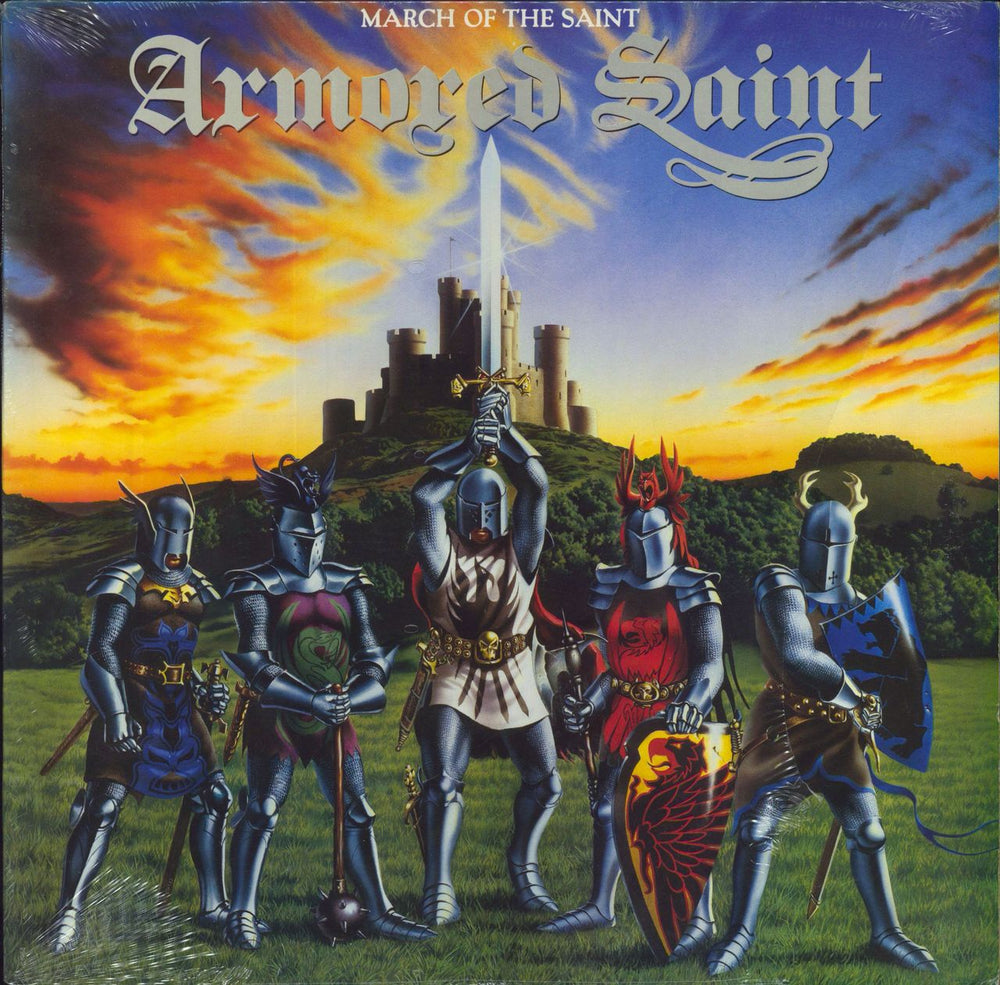 Armored Saint March Of The Saint - Shrink US vinyl LP album (LP record) FV41476