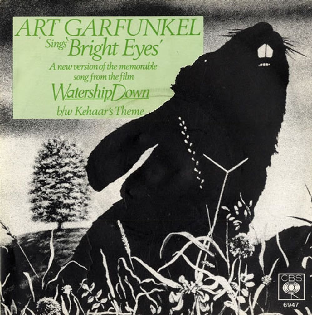 Art Garfunkel Bright Eyes UK 7" vinyl single (7 inch record / 45) SCBS6947