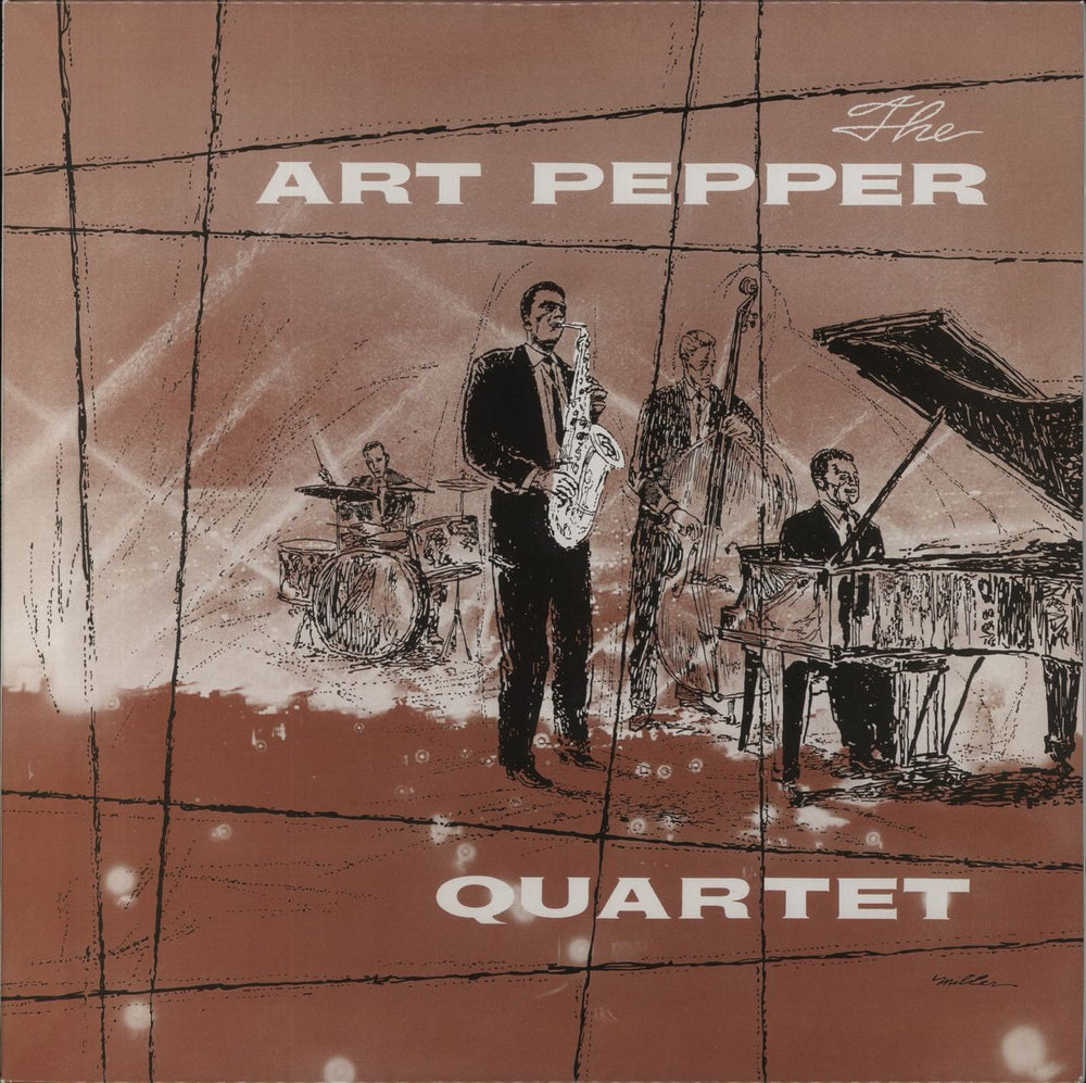 Art Pepper The Art Pepper Quartet - RSD 2017 - 180gm - Clear Vinyl Japanese vinyl LP album (LP record) OVLP-214