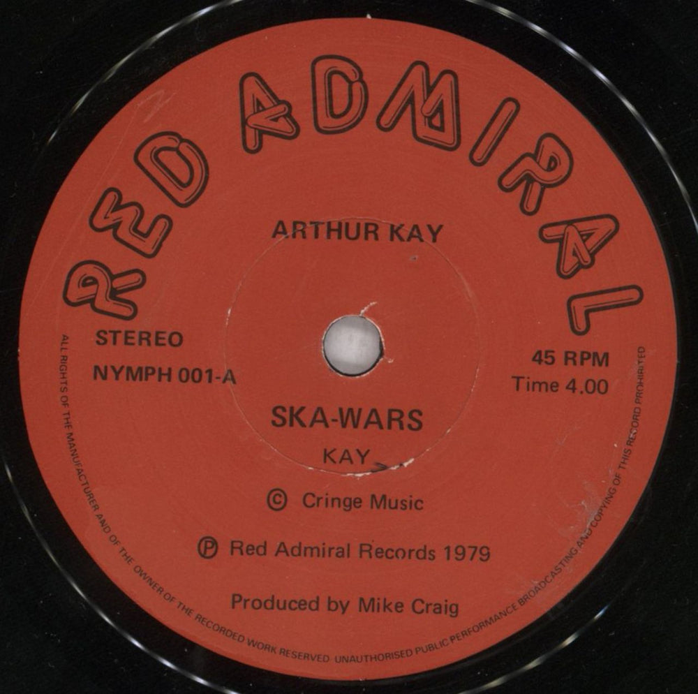 Arthur Kay & The Originals Ska Wars UK 7" vinyl single (7 inch record / 45) Q-T07SK836795