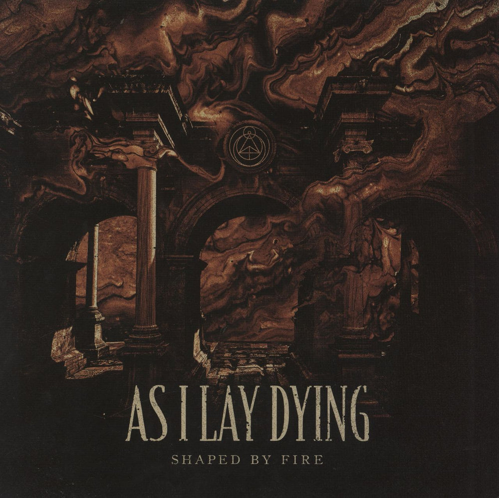 As I Lay Dying Shaped By Fire - Brown Vinyl German vinyl LP album (LP record) NB 5155-1