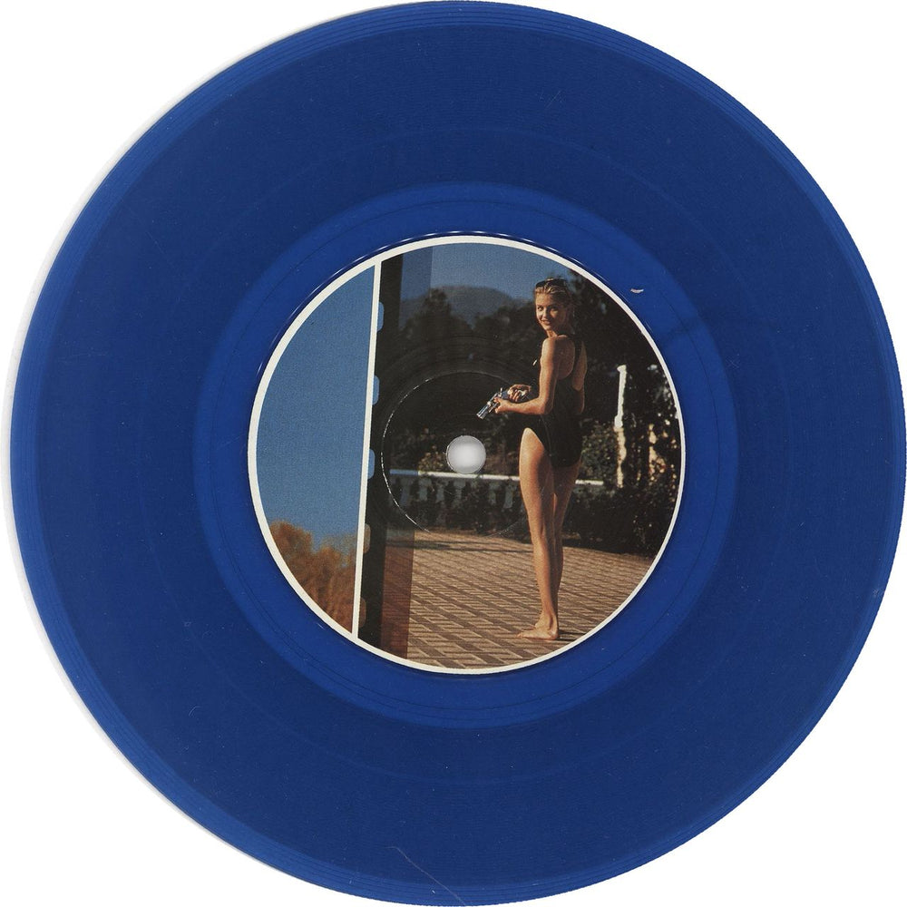 Ash A Life Less Ordinary - Blue Vinyl UK 7" vinyl single (7 inch record / 45) A-S07AL95981