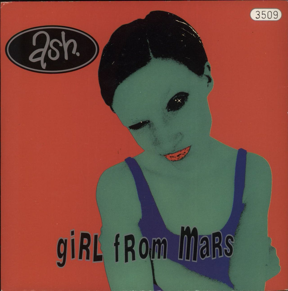 Ash Girl From Mars - EX UK 7" vinyl single (7 inch record / 45) INFECT24S