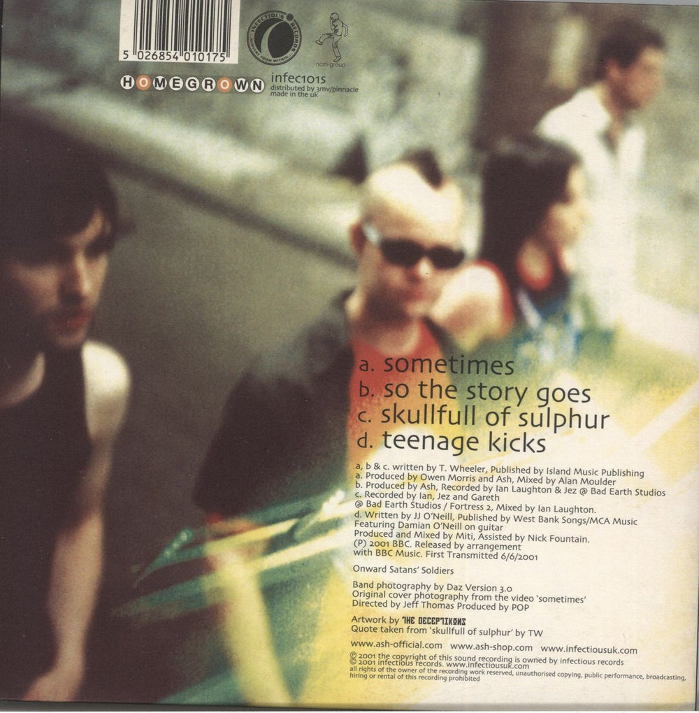 Ash Sometimes - Doublepack UK 7" vinyl single (7 inch record / 45) 5026854010175