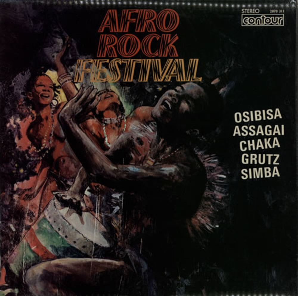 Assagai Afro Rock Festival UK vinyl LP album (LP record) 2870311