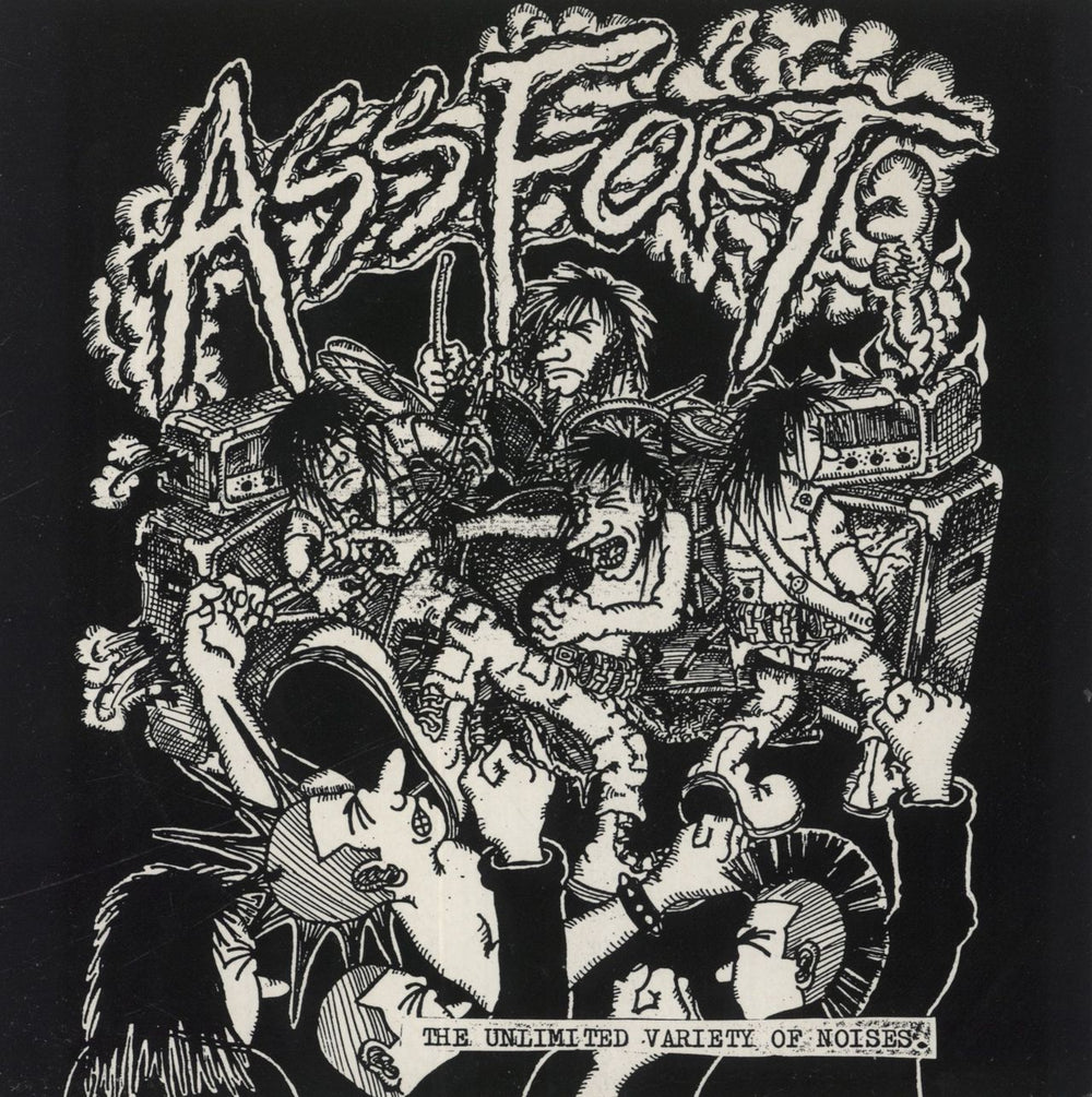 Assfort The Unlimited Variety Of Noises. UK 7" vinyl single (7 inch record / 45) FIST1