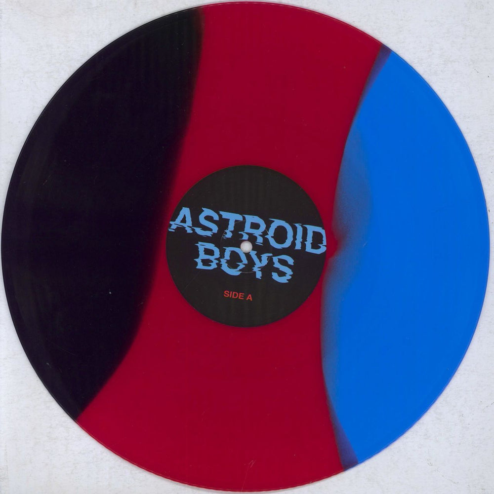 Astroid Boys CF10 - Red, Blue and Black Vinyl UK 12" vinyl single (12 inch record / Maxi-single) 68T12CF836474