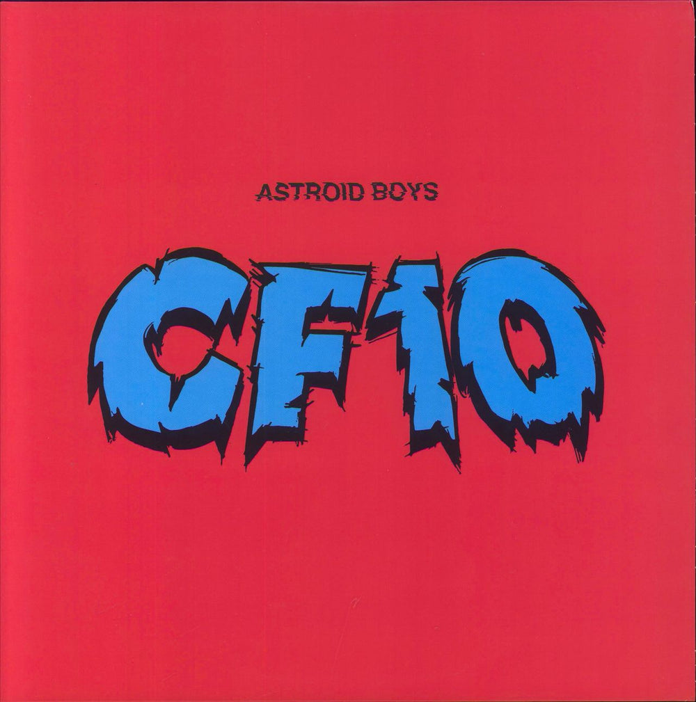 Astroid Boys CF10 - Red, Blue and Black Vinyl UK 12" vinyl single (12 inch record / Maxi-single) PSR-057