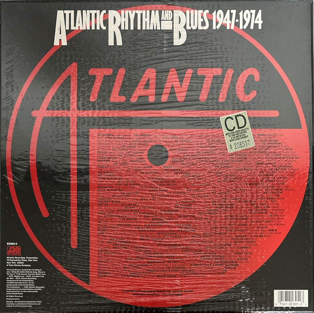 Atlantic Records Atlantic Rhythm And Blues 1947-1974 - Sealed US CD Album Box Set 075678230523