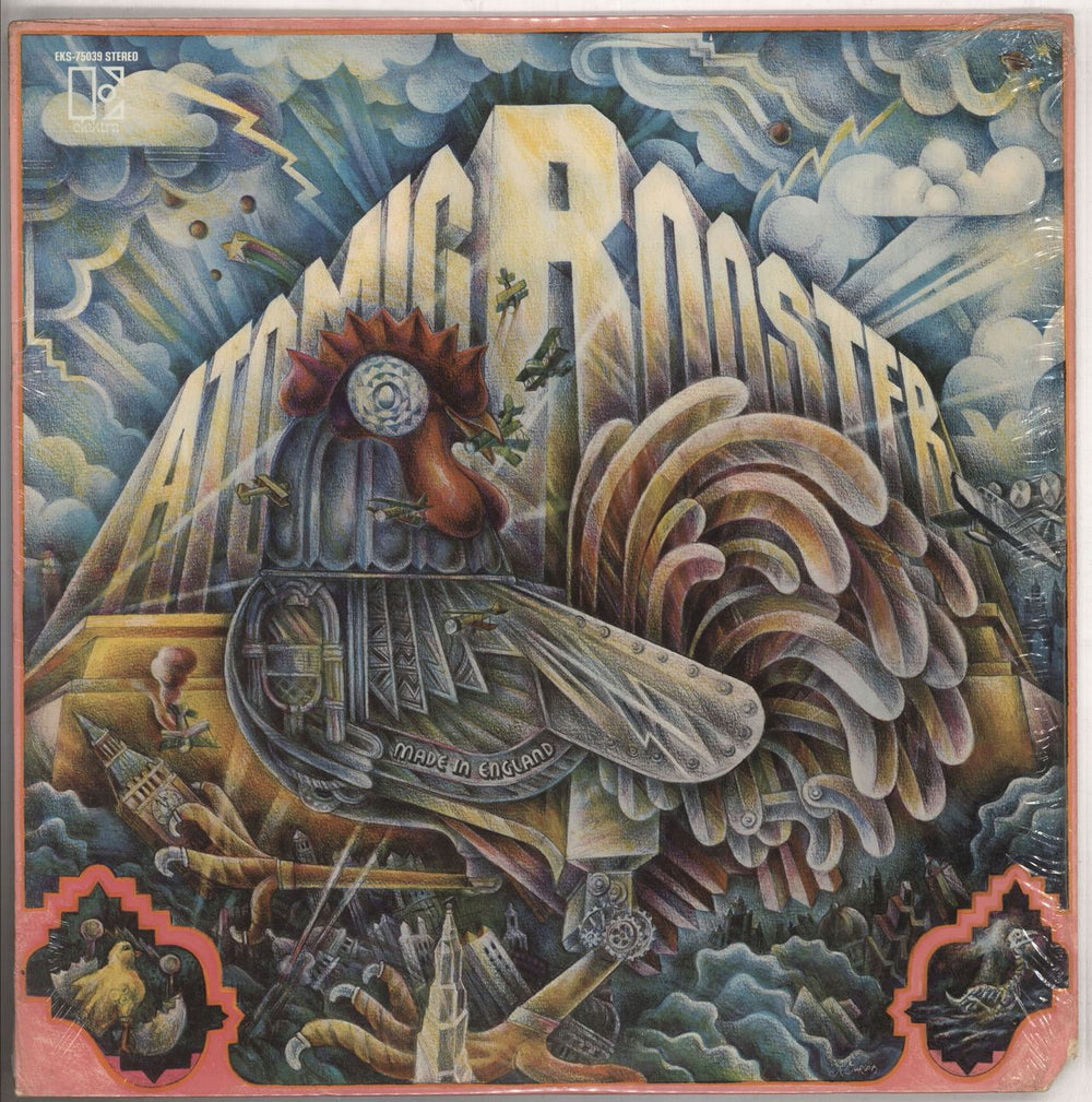 Atomic Rooster Made In England US vinyl LP album (LP record) EKS-75039