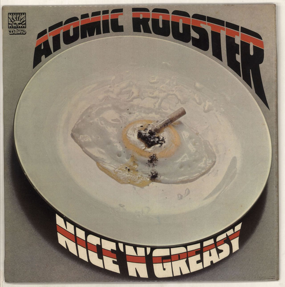 Atomic Rooster Nice 'N' Greasy UK vinyl LP album (LP record) DNLS3049