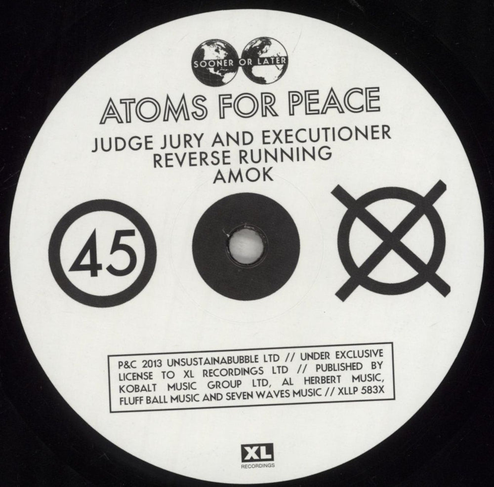 Atoms For Peace Amok - 180g + CD UK 2-LP vinyl record set (Double LP Album) A8T2LAM852472