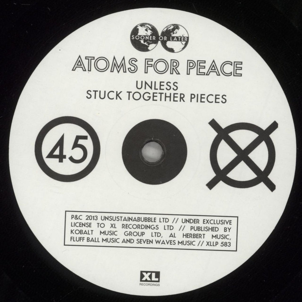 Atoms For Peace Amok UK 2-LP vinyl record set (Double LP Album) A8T2LAM762202